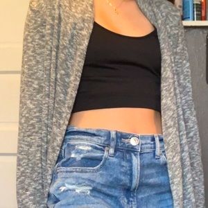 M GAP grey cardigan